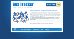 Desktop Screenshot of opstracker.co.uk